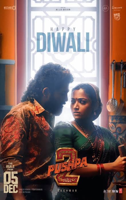 PUSPA 1&2 poster - Download on TeraMovies