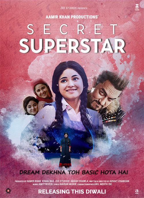 Secret Superstar poster - Download on TeraMovies