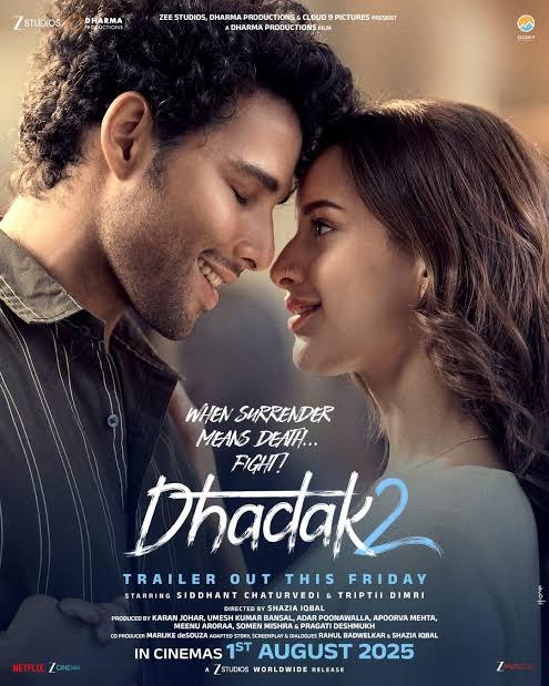 DHADAK 2 poster - Download on TeraMovies