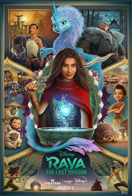 RAYA THE LAST DRAGON poster - Download on TeraMovies
