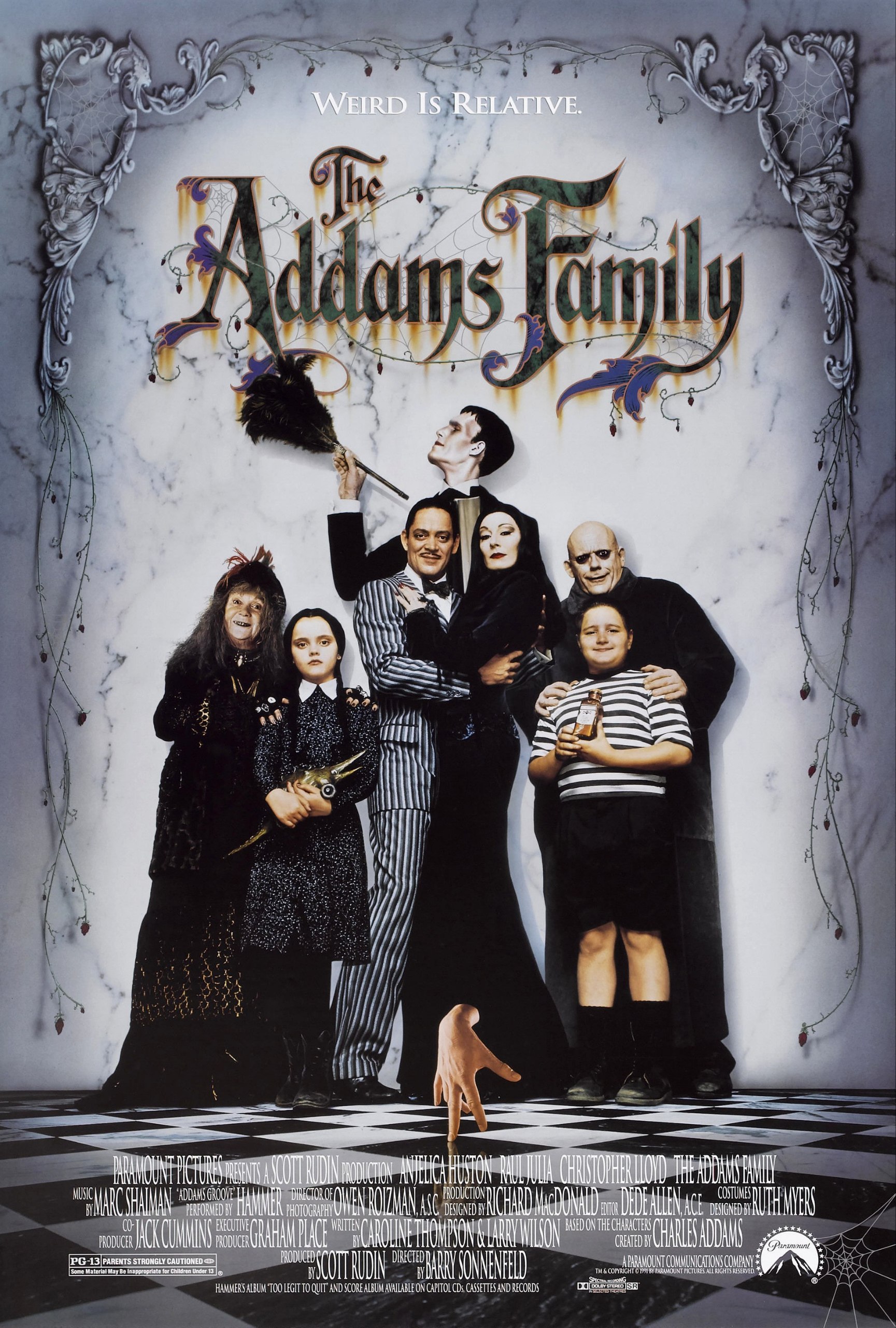Title : The Addams Family (1991) poster - Download on TeraMovies