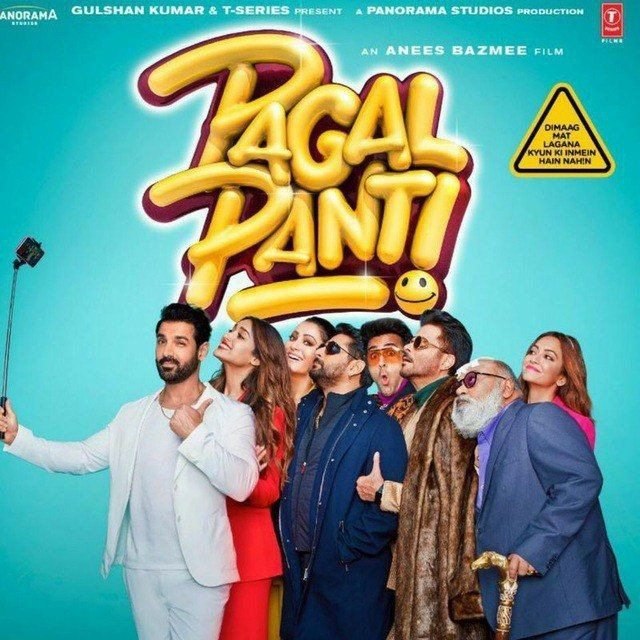 Pagalpanti (2019) poster - Download on TeraMovies