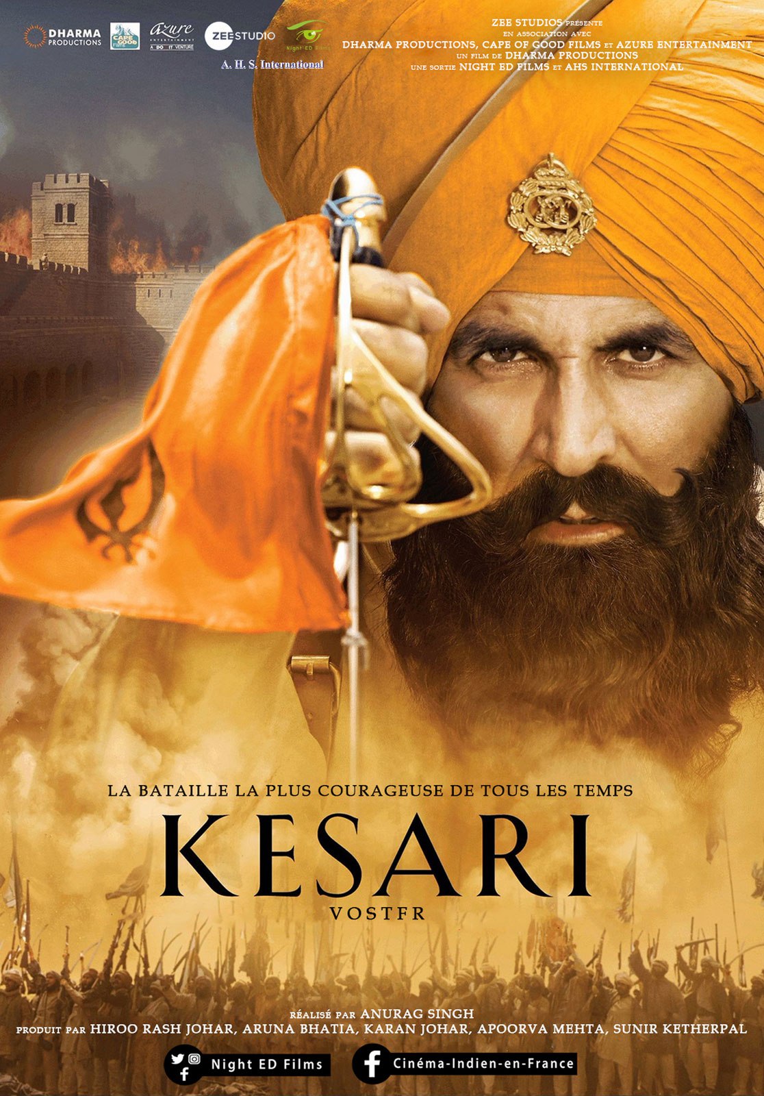 Kesari poster - Download on TeraMovies