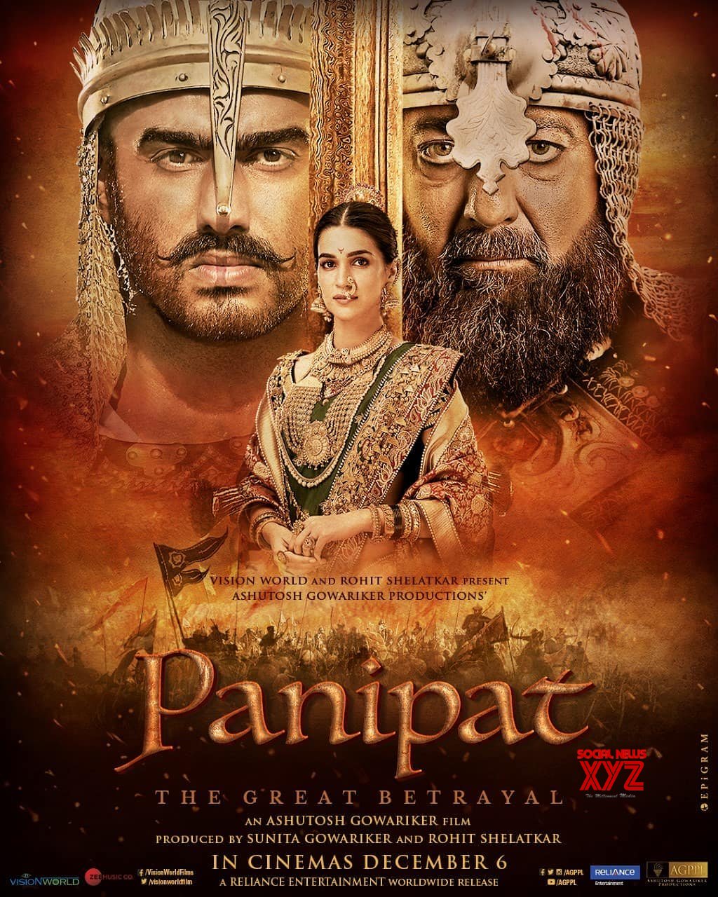 Panipat poster - Download on TeraMovies