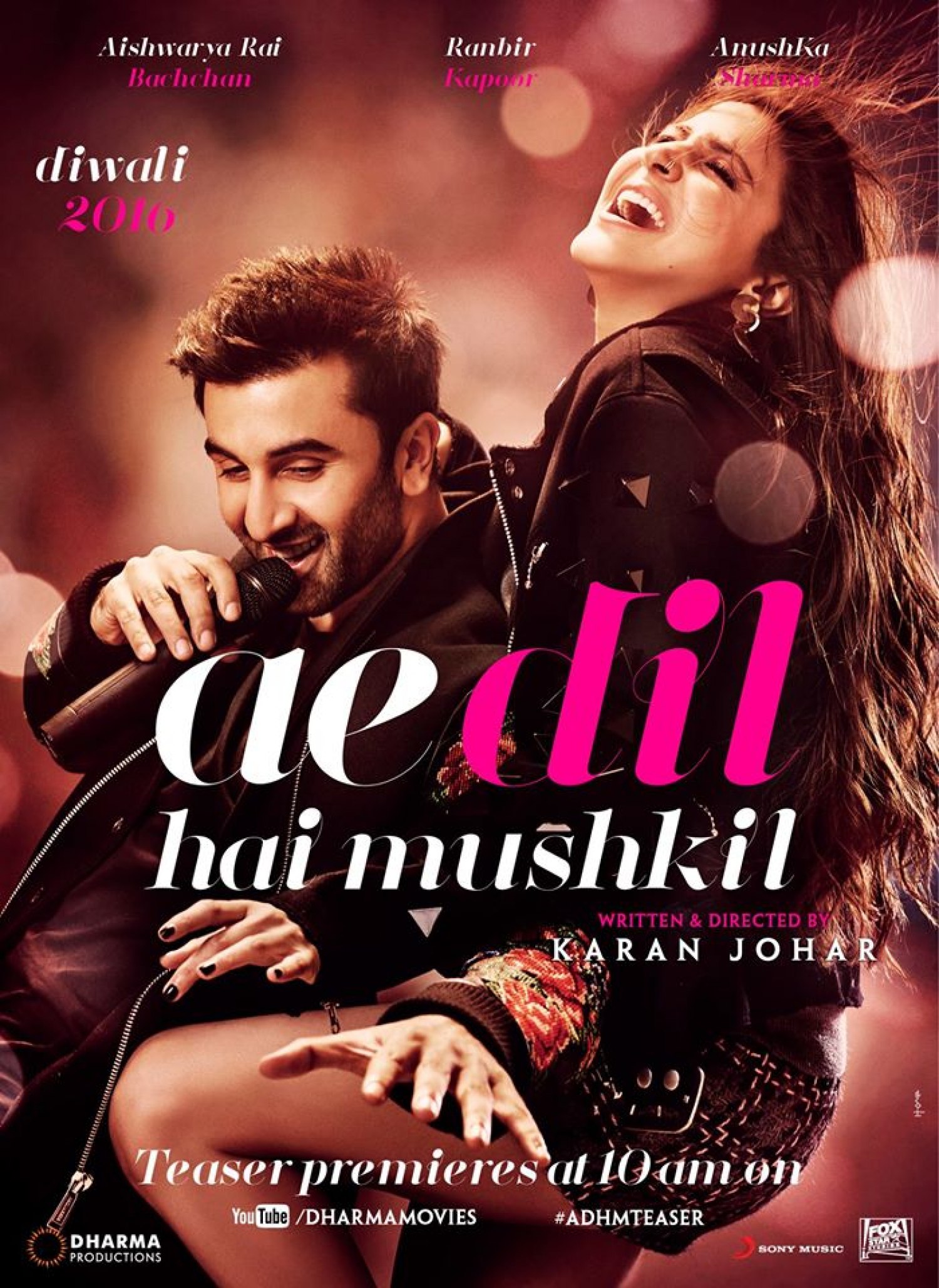 Ae Dil Hai Muskil poster - Download on TeraMovies