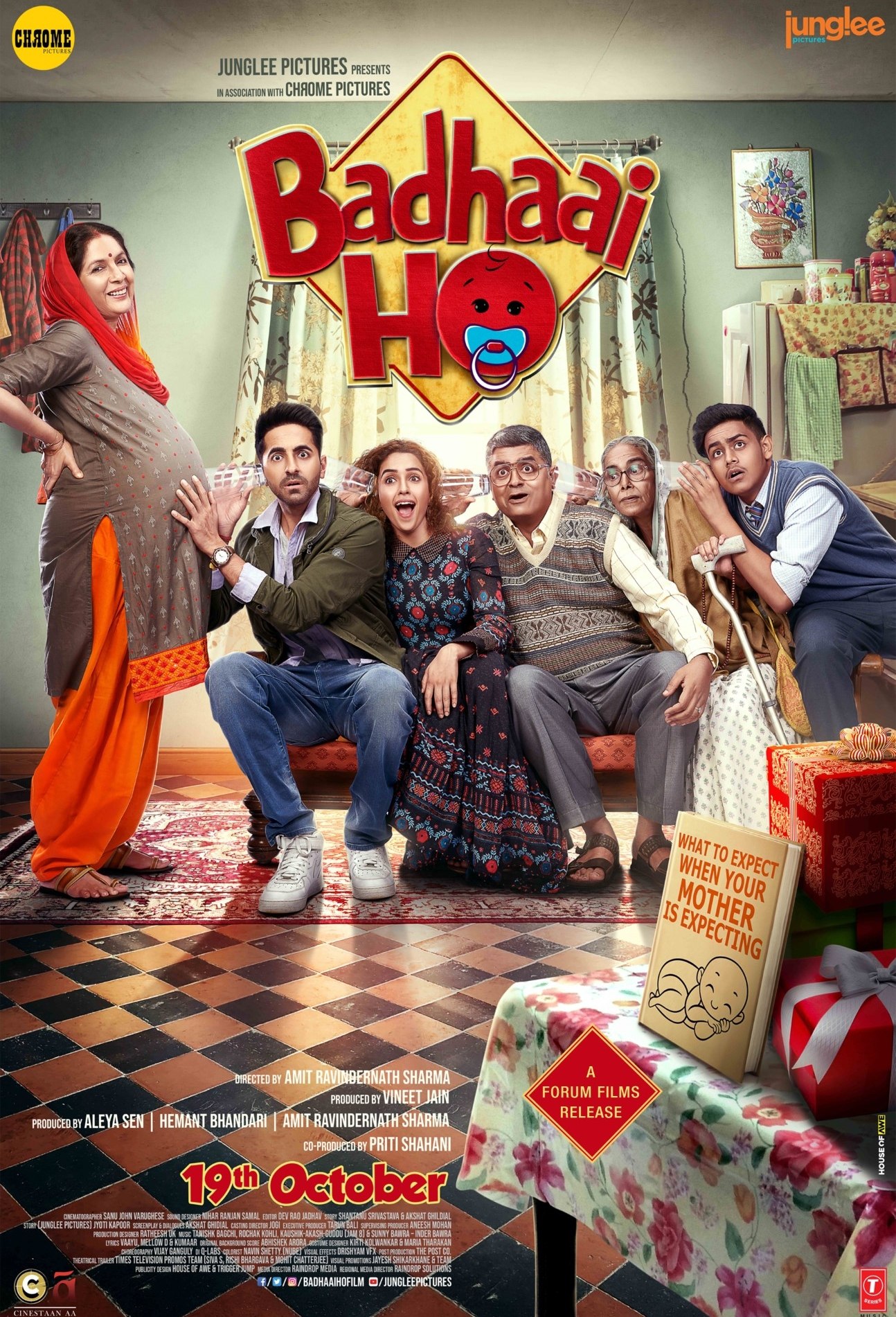 Badhaai Ho poster - Download on TeraMovies