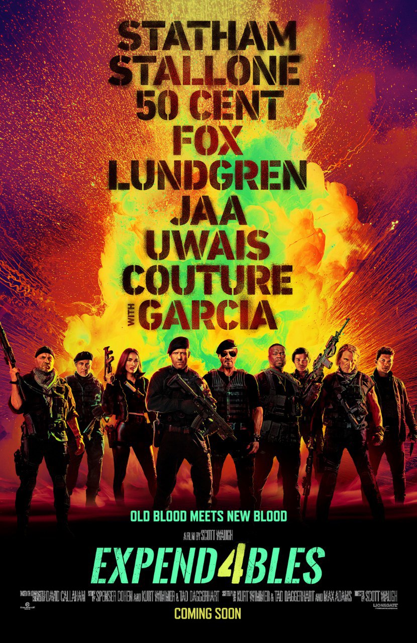 EXPENDABLES 1-2-3-4 poster - Download on TeraMovies