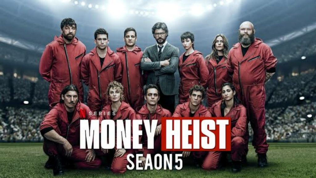 Money Heist Season 05 poster - Download on TeraMovies