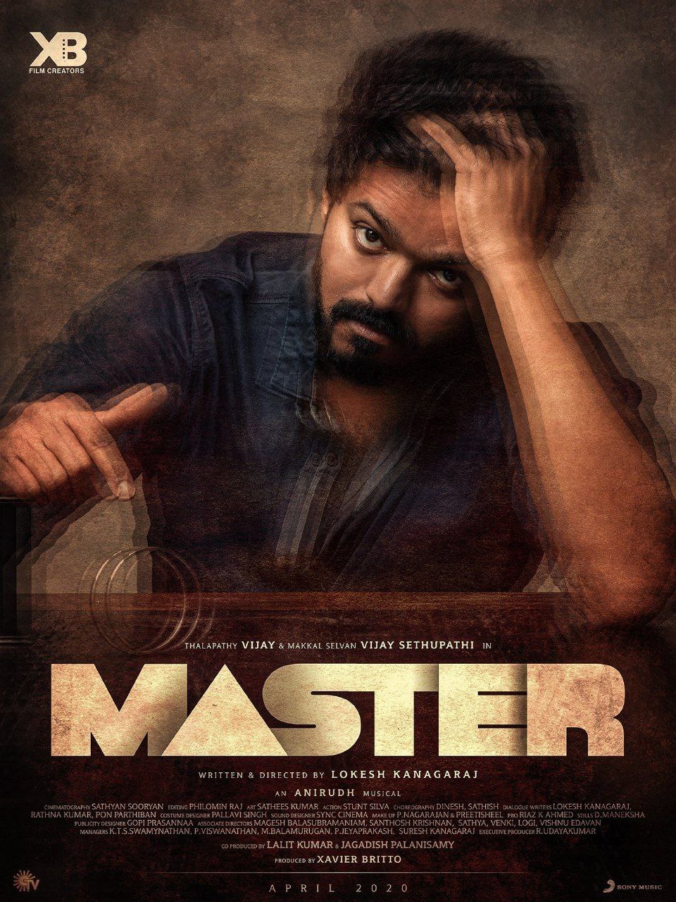 VIJAY THE MASTER poster - Download on TeraMovies