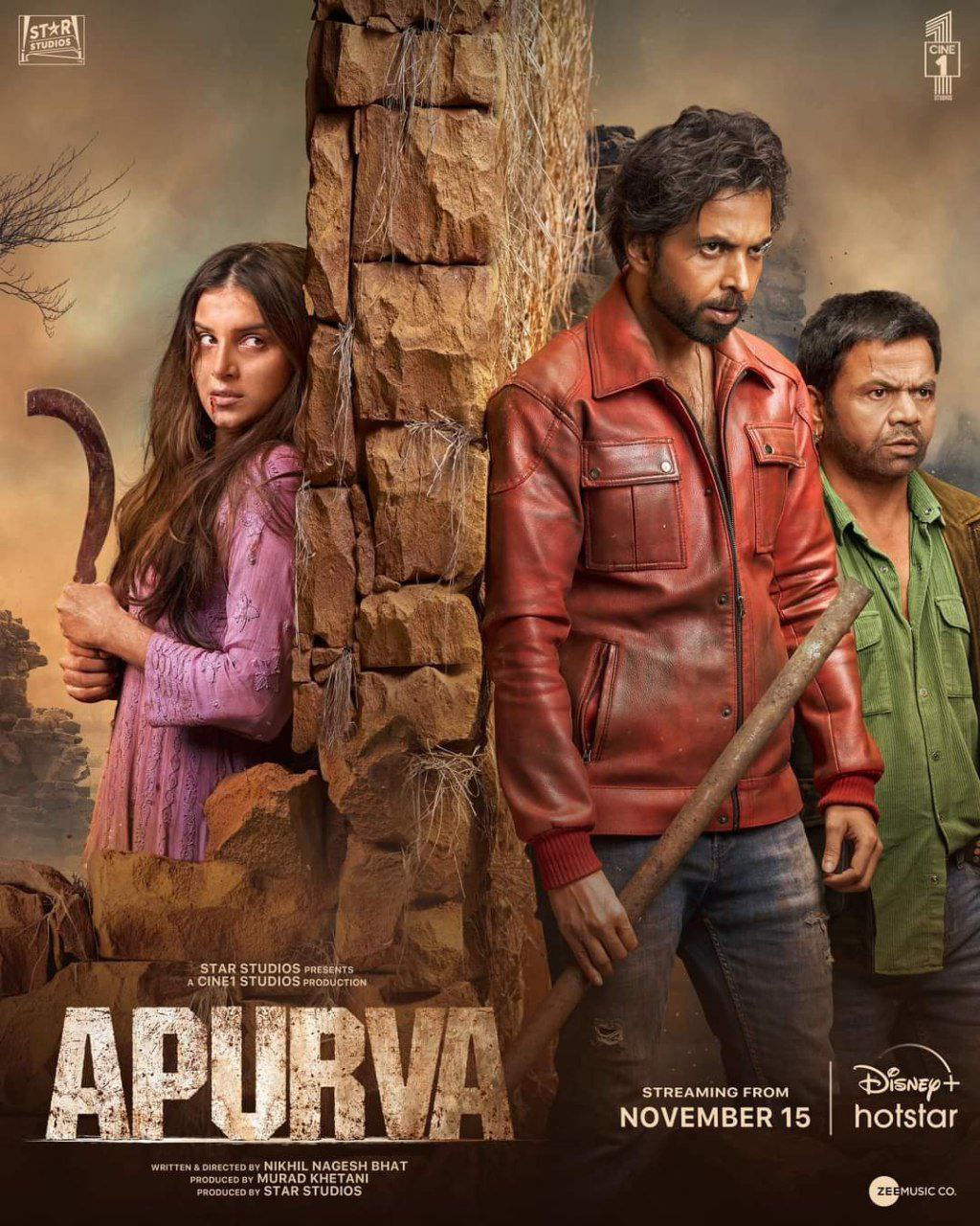 Title :- Apurva (2023) poster - Download on TeraMovies
