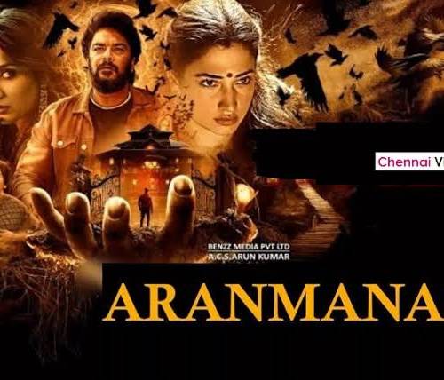 Title : ARANMANAI 4 poster - Download Hindi on TeraMovies