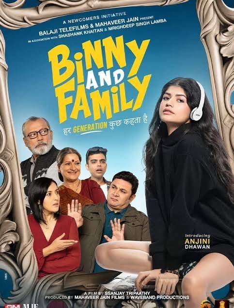 Tital:- BINNY AND FAMILY poster - Download on TeraMovies