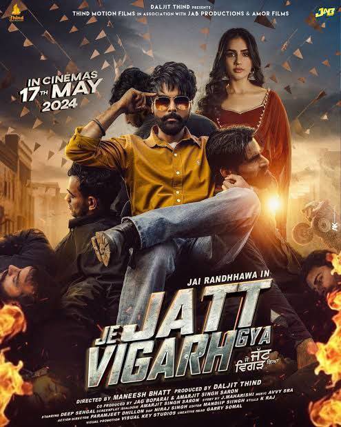 Je Jatt Vigarh Gya (2024) poster - Download on TeraMovies