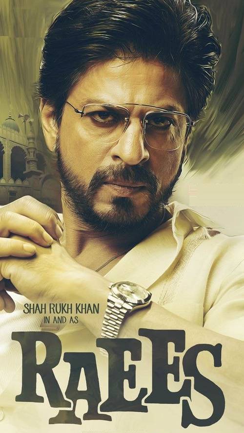 Raees poster - Download on TeraMovies