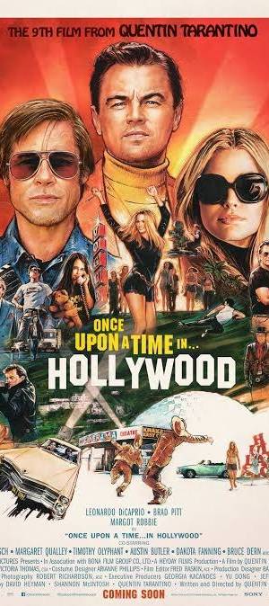 ONCE UPON A TIME IN HOLLYWOOD poster - Download on TeraMovies