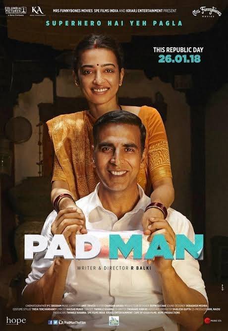 PAD MAN poster - Download on TeraMovies