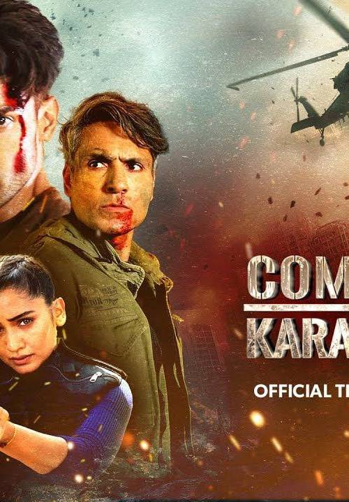 Title:- Commander Karan Saxena (2024) poster - Download on TeraMovies