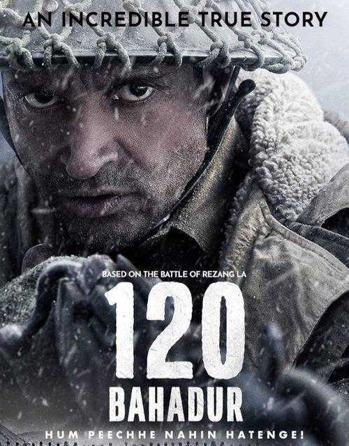 120 BAHADUR (2025) poster - Download on TeraMovies