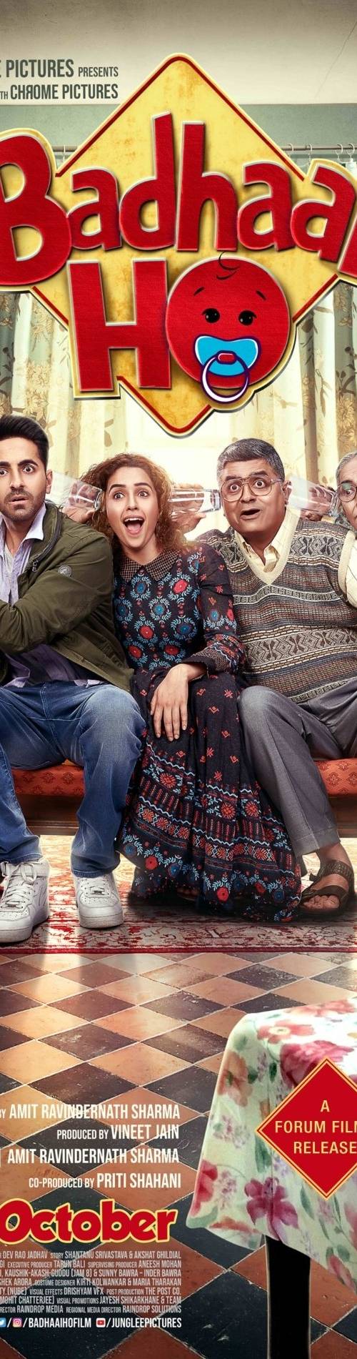 Badhaai Ho poster - Download on TeraMovies