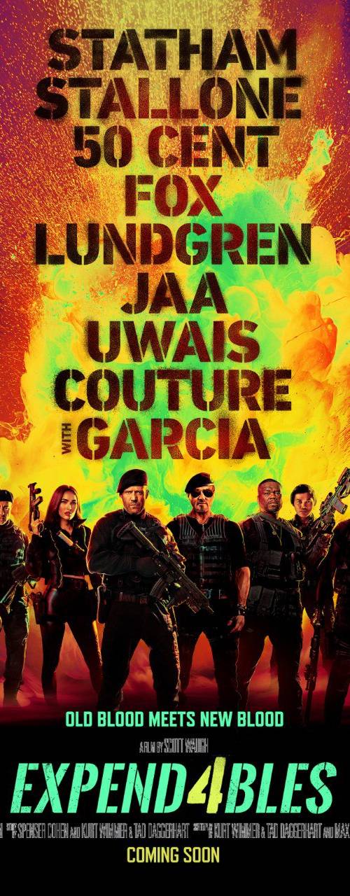 EXPENDABLES 1-2-3-4 poster - Download on TeraMovies