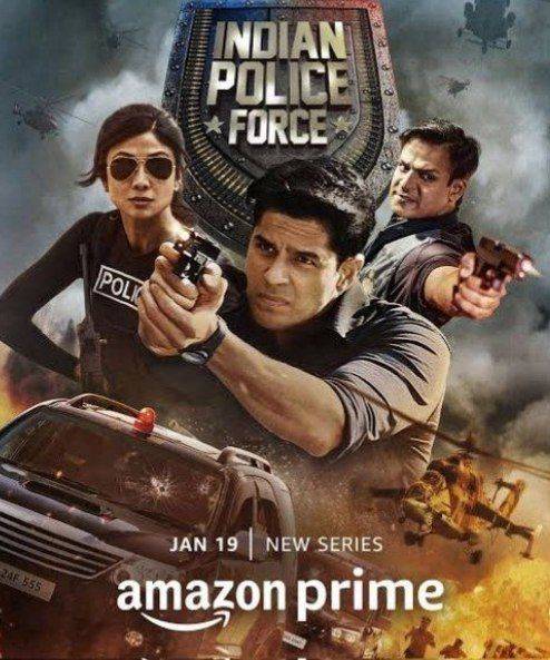 INDIAN P0LICE F0RCE (2024) poster - Download Hindi on TeraMovies