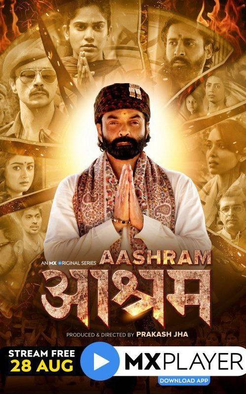Aashram poster - Download Hindi on TeraMovies