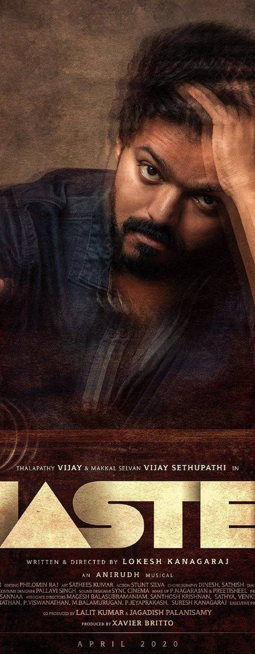 VIJAY THE MASTER poster - Download Hindi on TeraMovies
