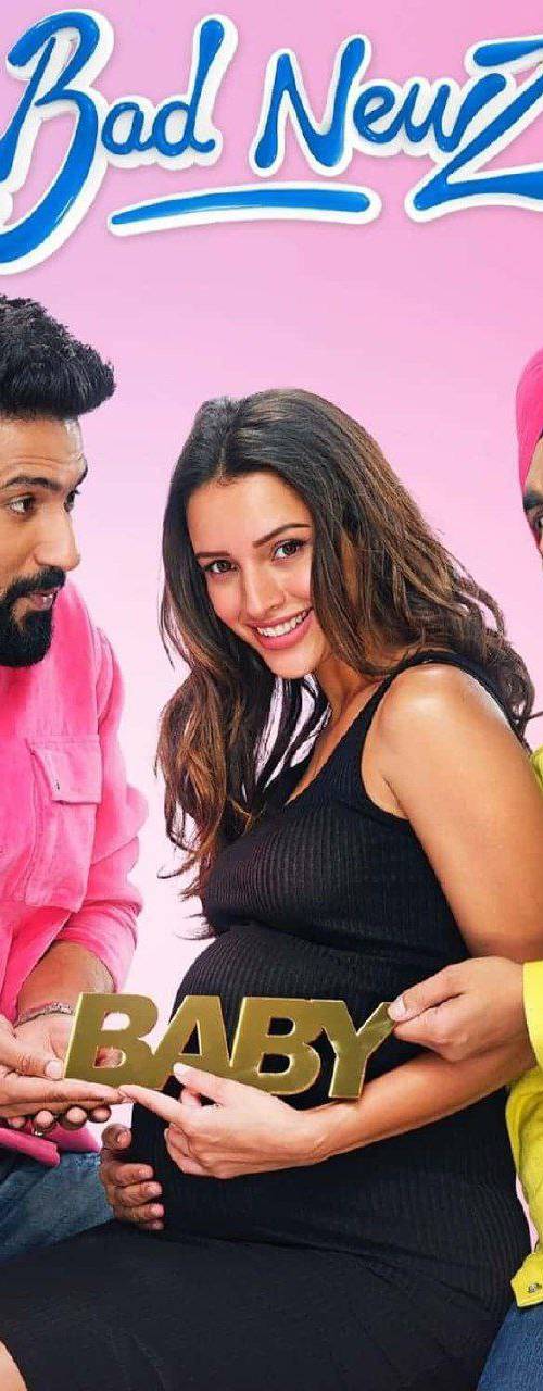 Bad Newz Hindi Movie (2024) poster - Download Hindi on TeraMovies